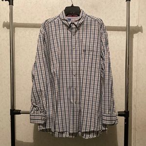 Wrangler George Strait Cowboy Collection Button Down Long Sleeve Shirt XL